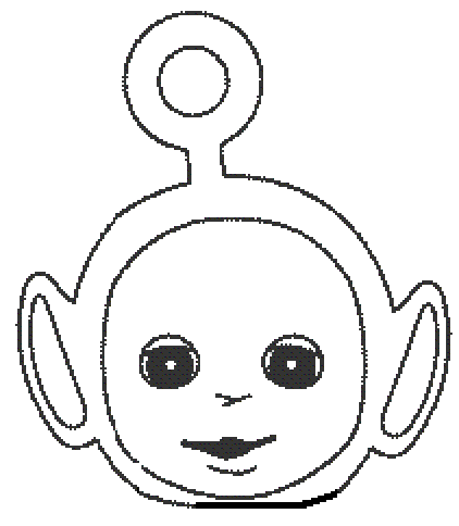 masque  teletubbies
